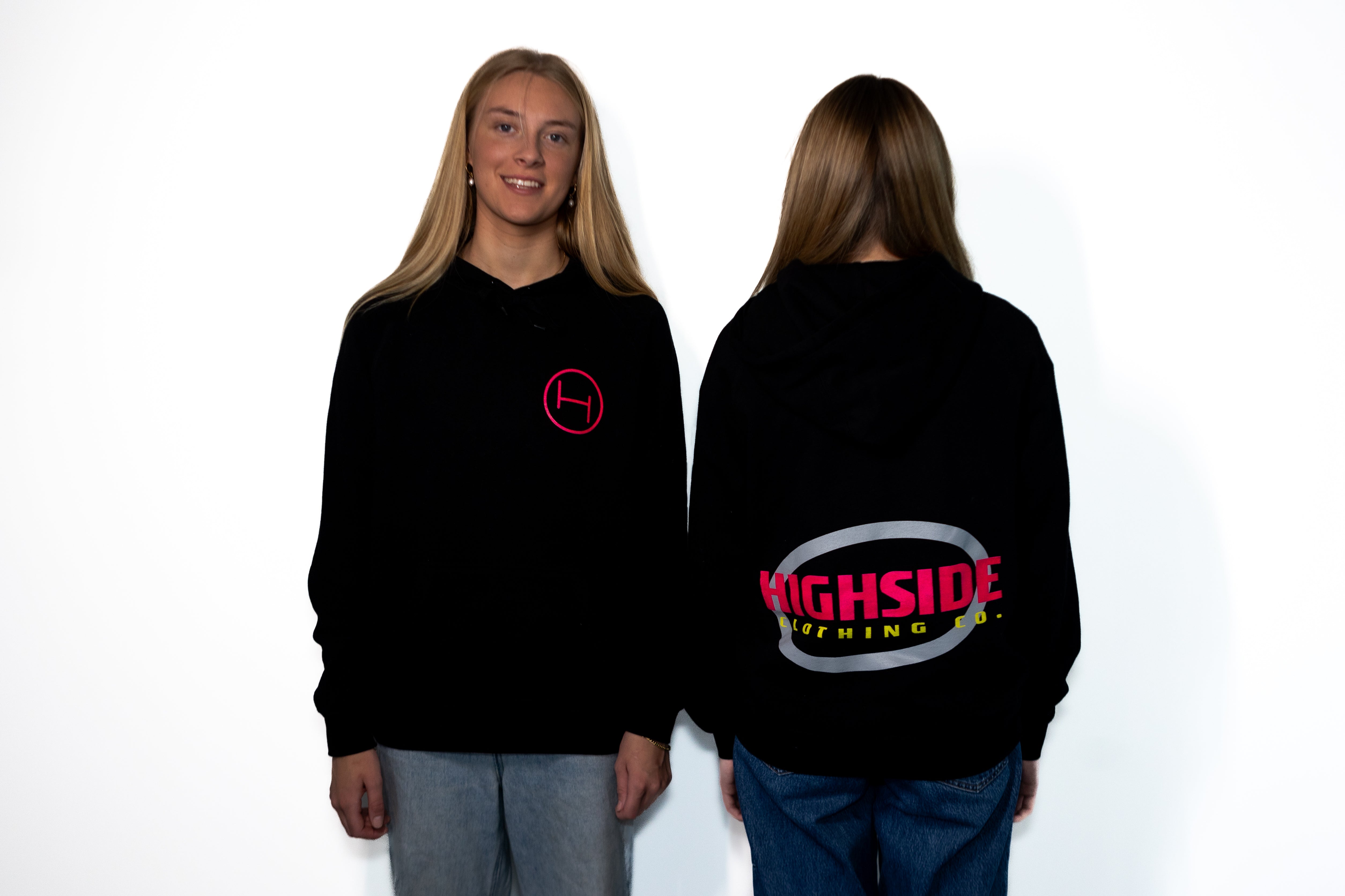 Womens Hoodie (Black) | Highside Clothing Company