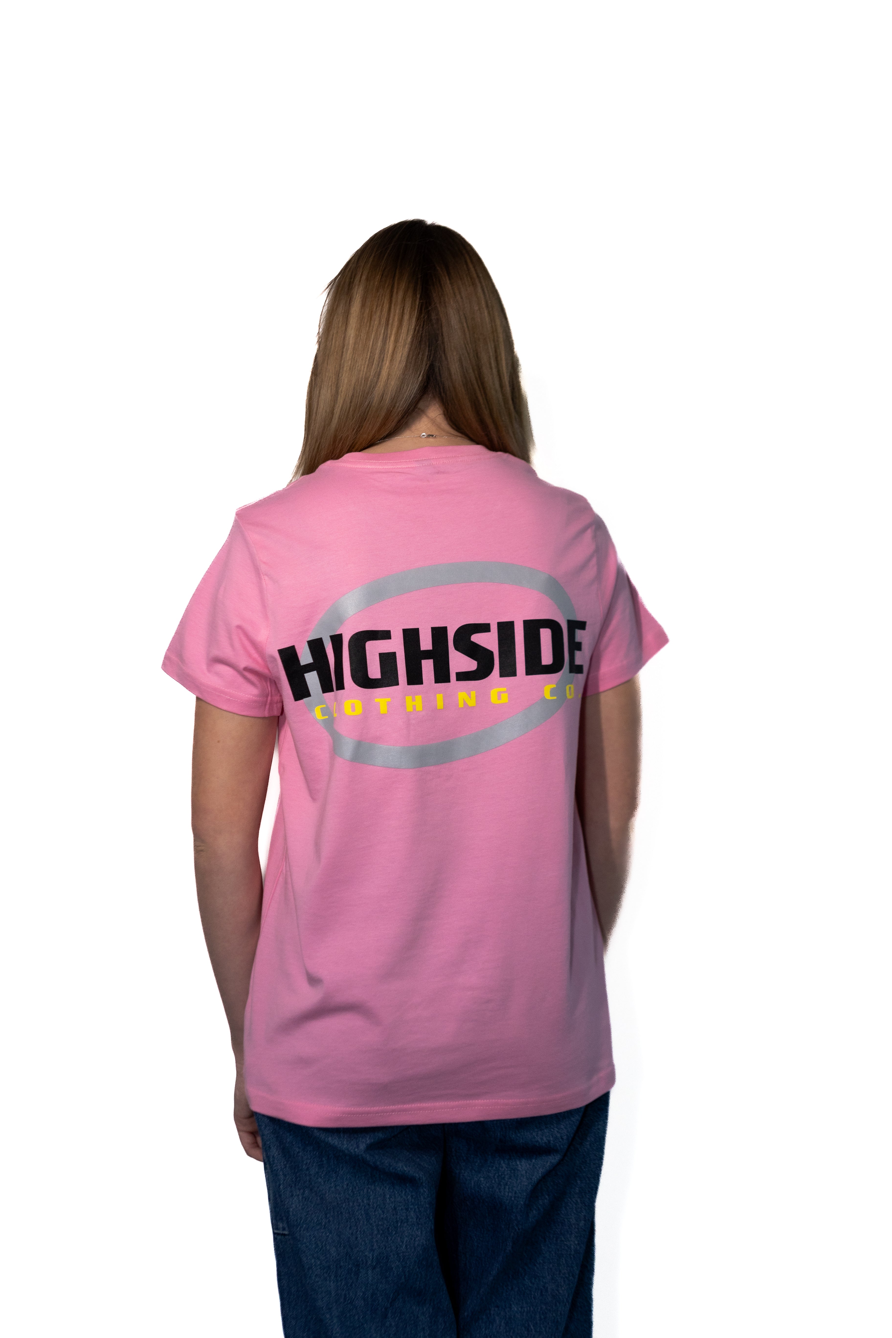 Women’s T-Shirt (Charity Pink) | Highside Clothing Company