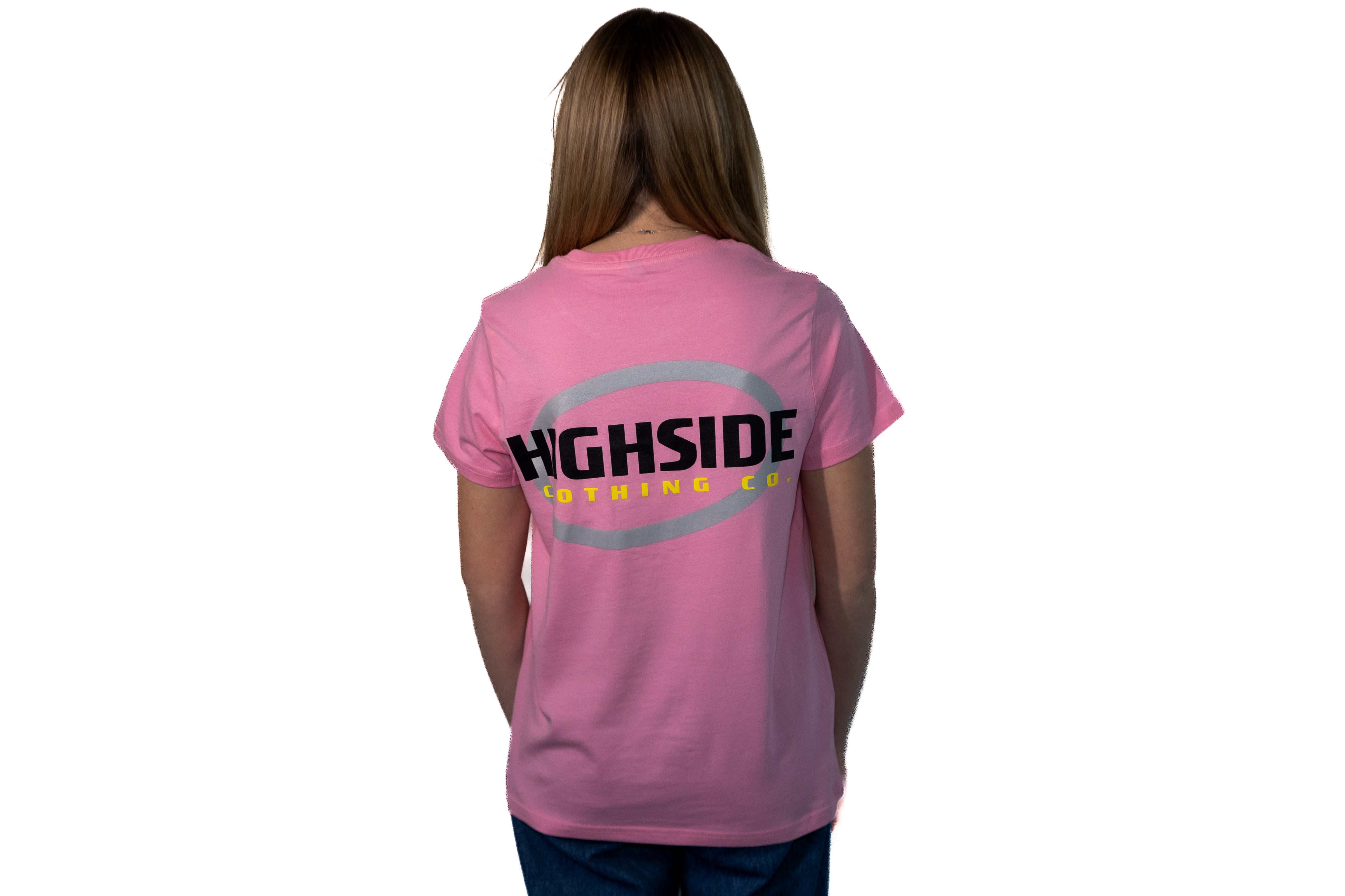 Women’s T-Shirt (Charity Pink) | Highside Clothing Company