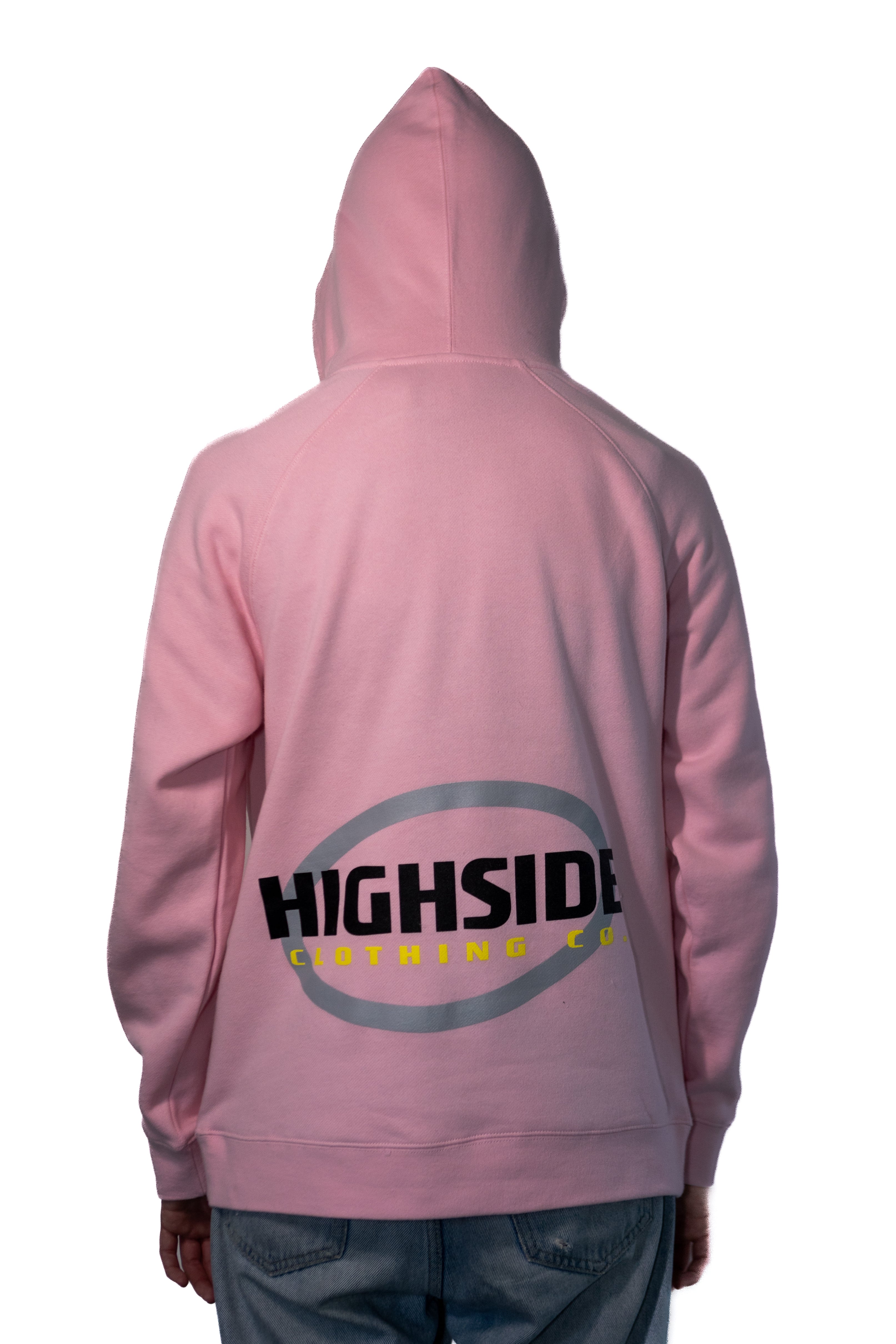 Womens Hoodie (Bubblegum Pink) | Highside Clothing Company
