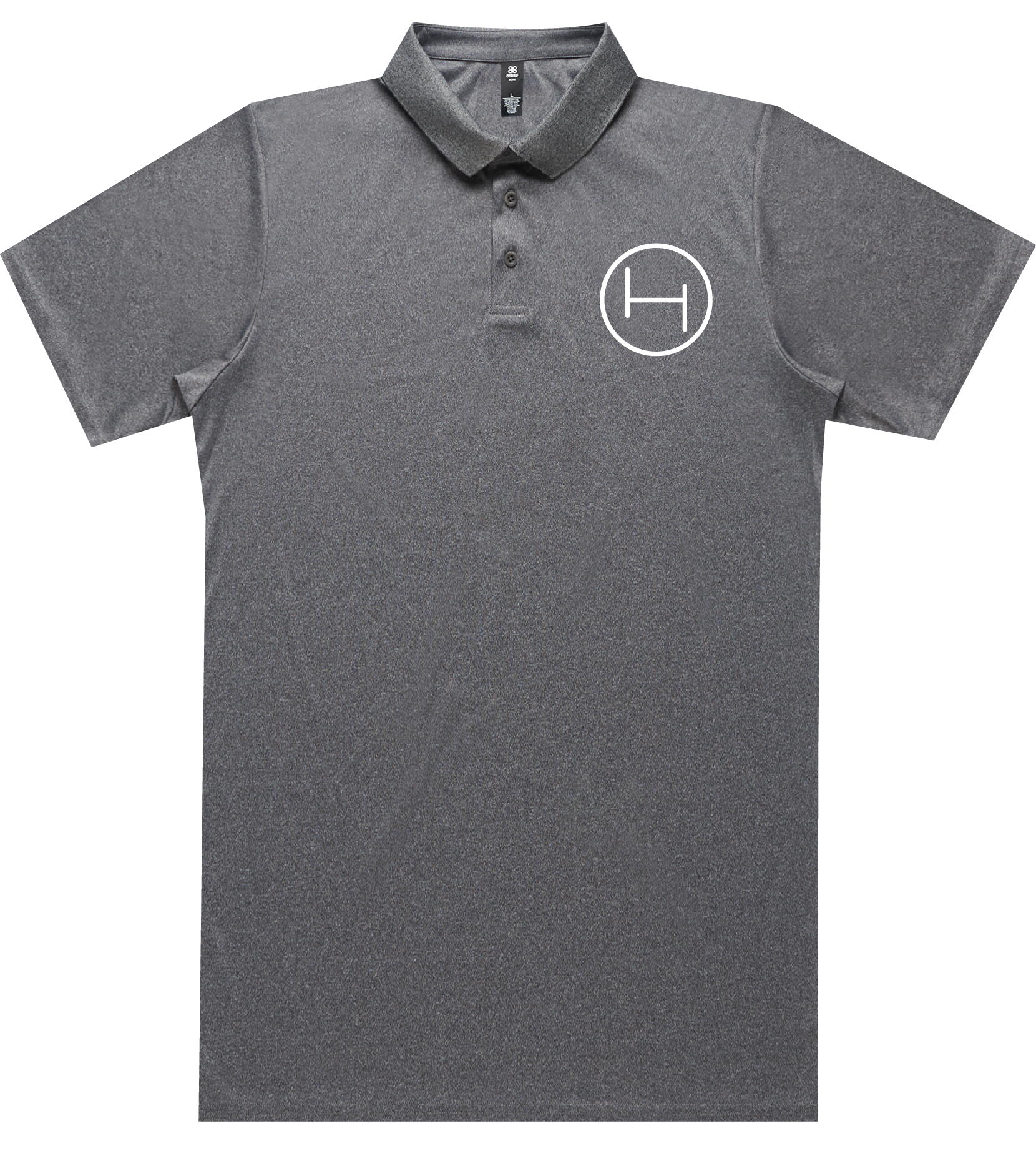 Mens Polo Shirt (Graphite) | Highside Clothing Company