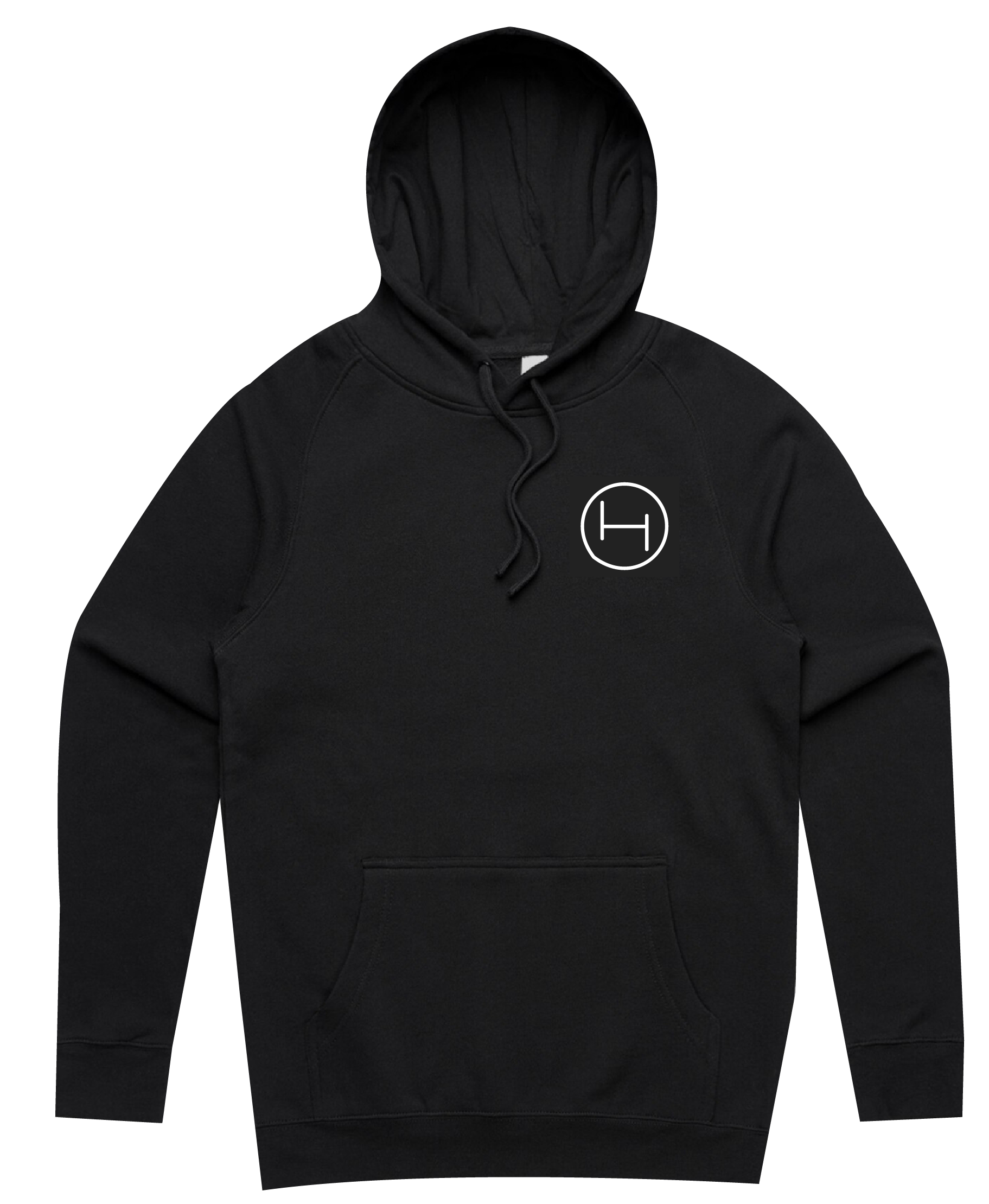 Mens Hoodie (Black) | Highside Clothing Company