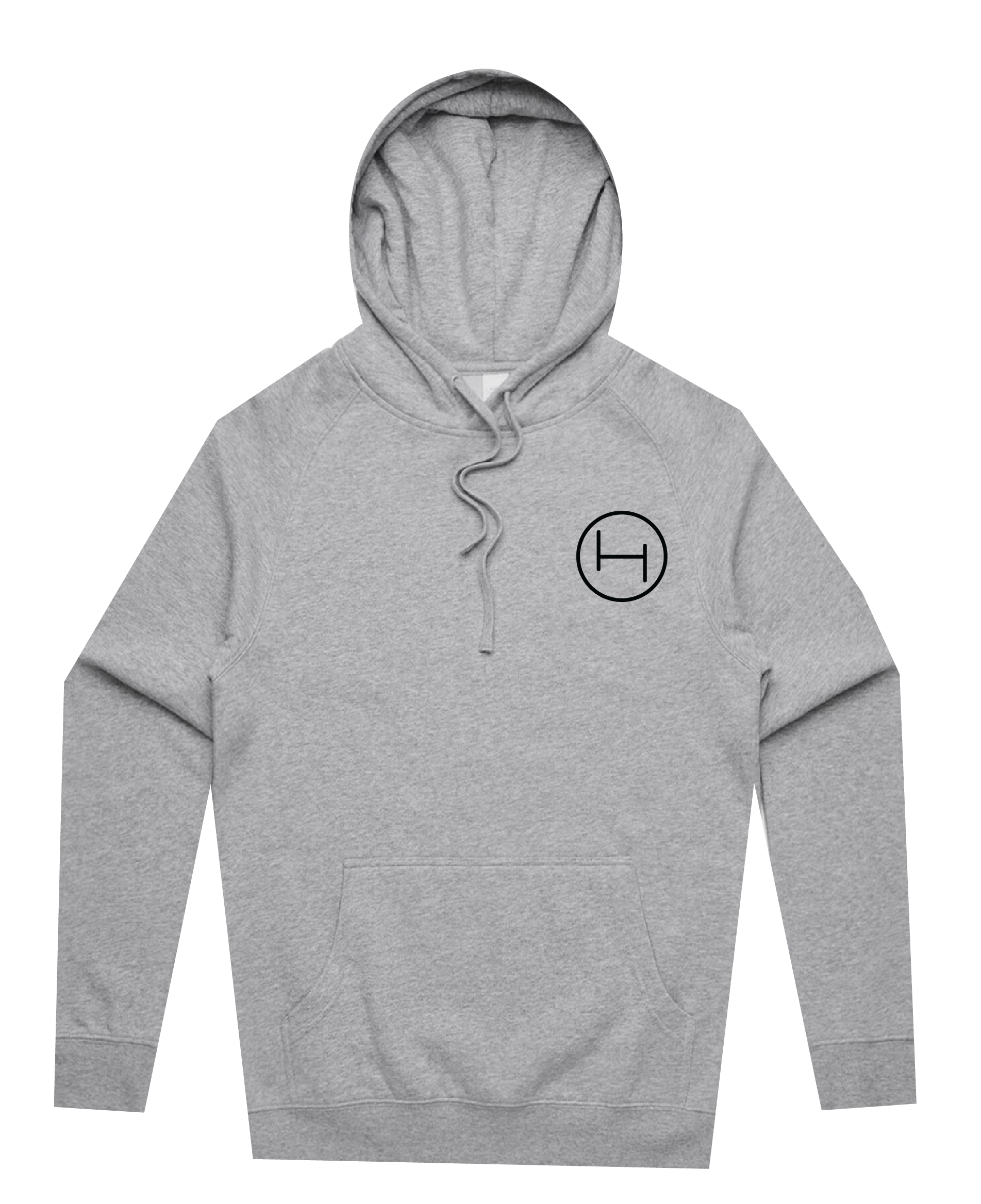 Mens Hoodie (Grey Marle) | Highside Clothing Company